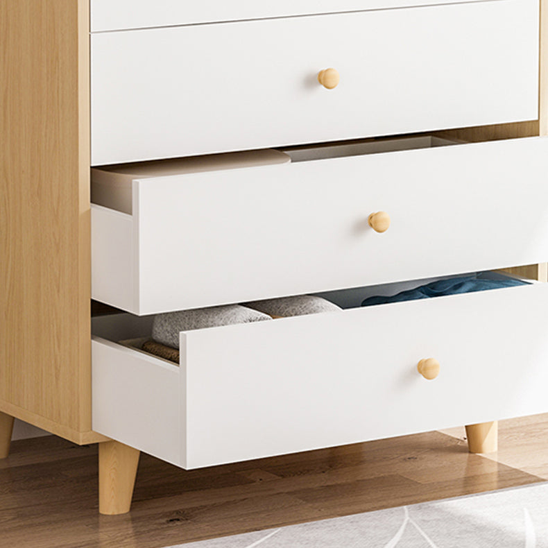 Modern & Contemporary Accent Chest with Drawers and Straight Legs