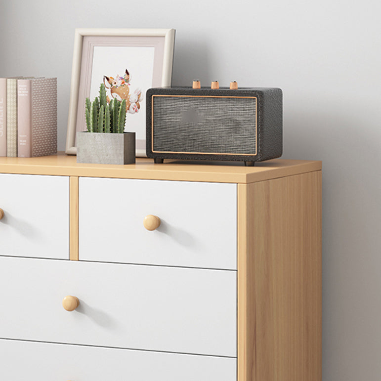 Modern & Contemporary Accent Chest with Drawers and Straight Legs
