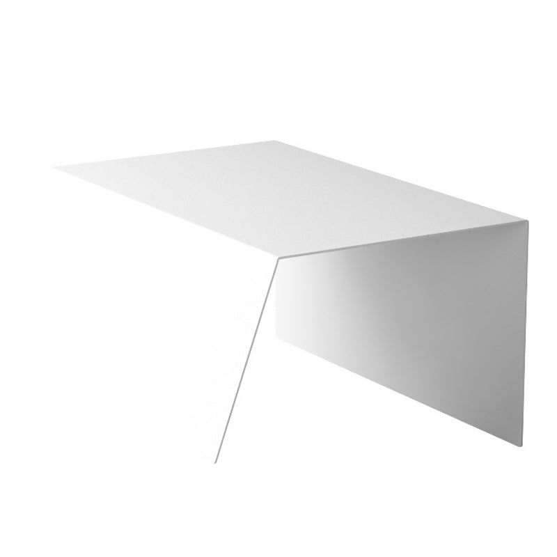 Mid-Century Sled Corner Table Metal Square Sofa Side End Table