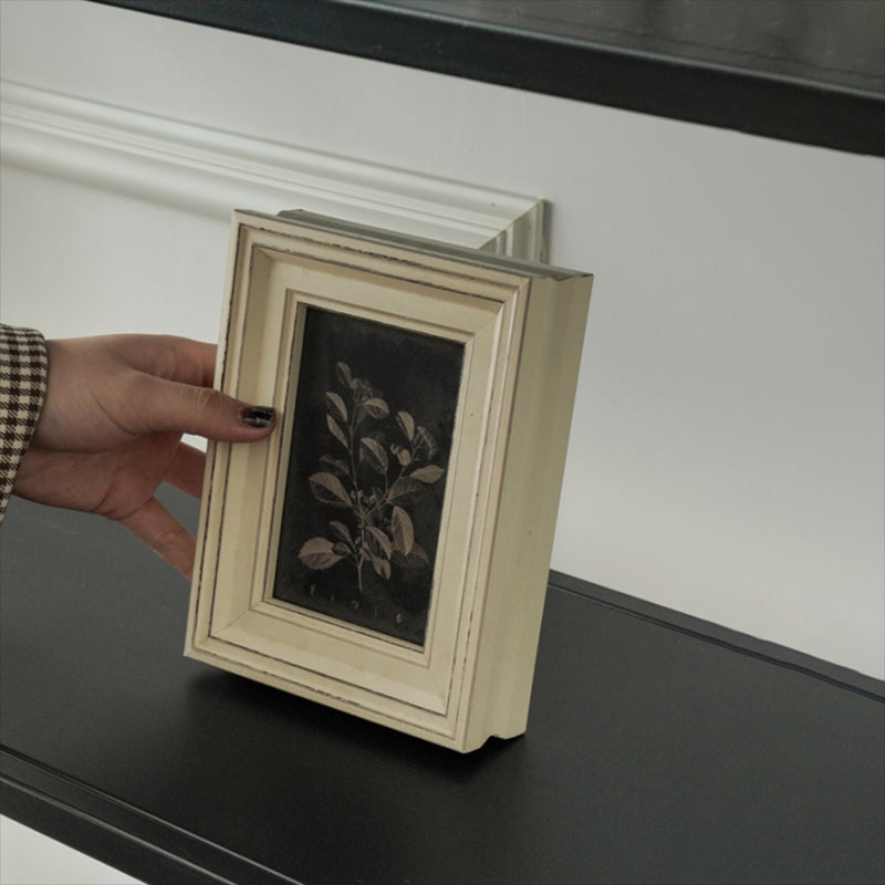 Contemporary Metal Book Shelf Black Etagere Shelf Bookcase for Study Room 9.8" W