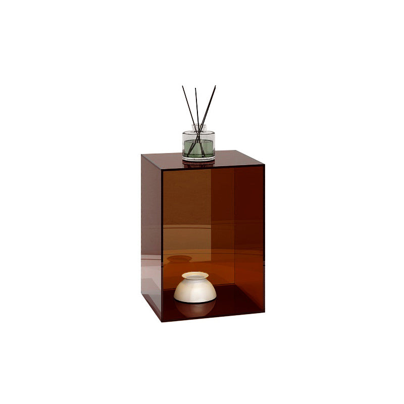 9" Wide Contemporary Bookshelf Closed Back Acrylic Vertical Bookcase