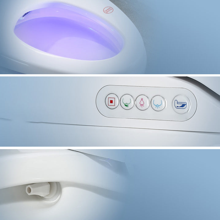 All-In-One Porcelain Toilet Bowl Porcelain Siphon Jet Flush Toilet