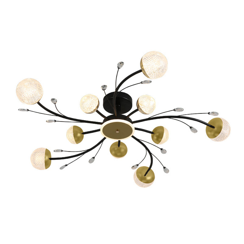 Branch Shape Flush Mount Ceiling Light Modern Fixture Flush Mount Lamp for Dining Room