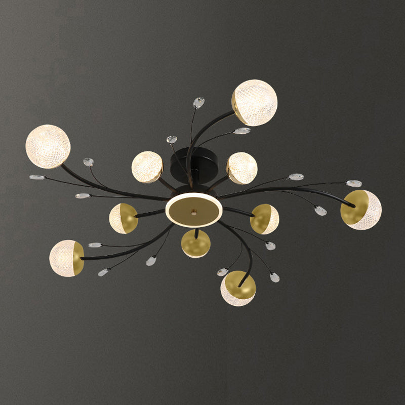 Branch Shape Flush Mount Ceiling Light Modern Fixture Flush Mount Lamp for Dining Room