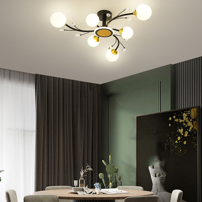Flush Mount Ceiling Light Modern Fixture Flush Mount Lamp for Living Room