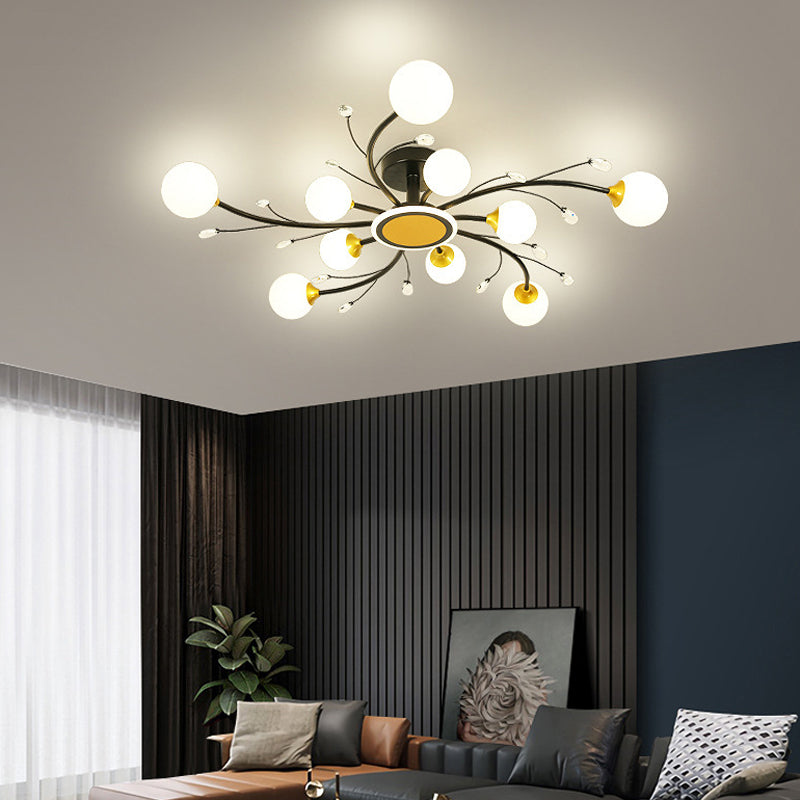 Flush Mount Ceiling Light Modern Fixture Flush Mount Lamp for Living Room