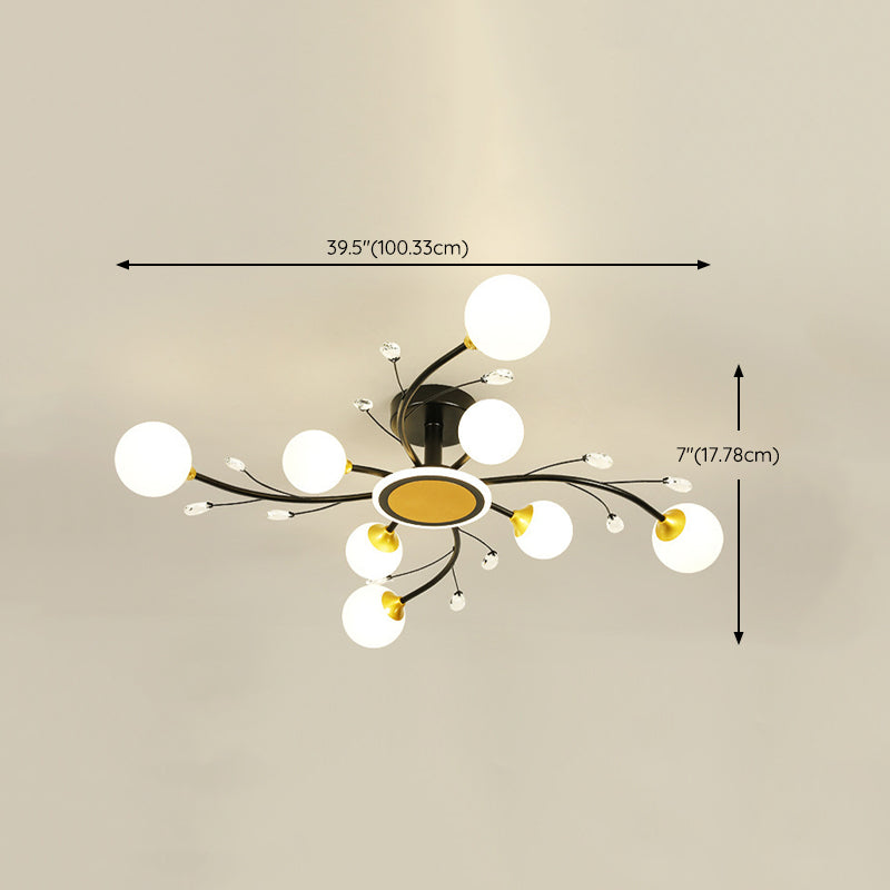 Flush Mount Ceiling Light Modern Fixture Flush Mount Lamp for Living Room