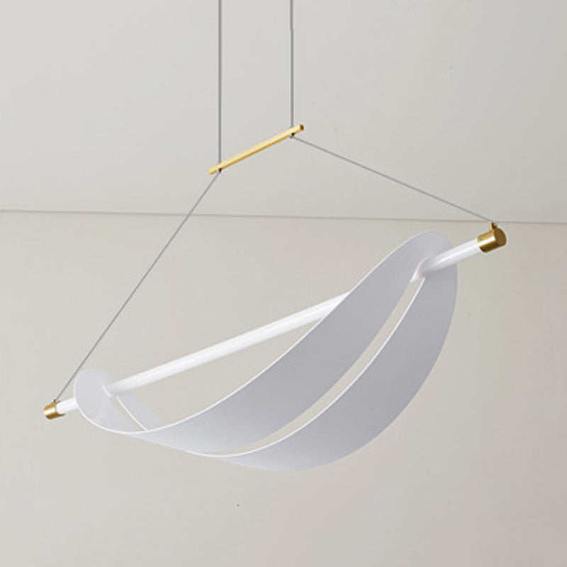 1-Light Geometric Island Pendant Lights Modern Metal Island Pendant Lighting