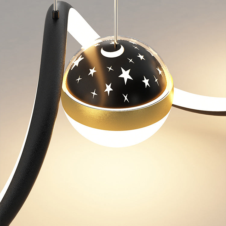 Modern Hanging Ceiling Light Metal 3 Light Pendant Lighting Fixtures for Dining Room