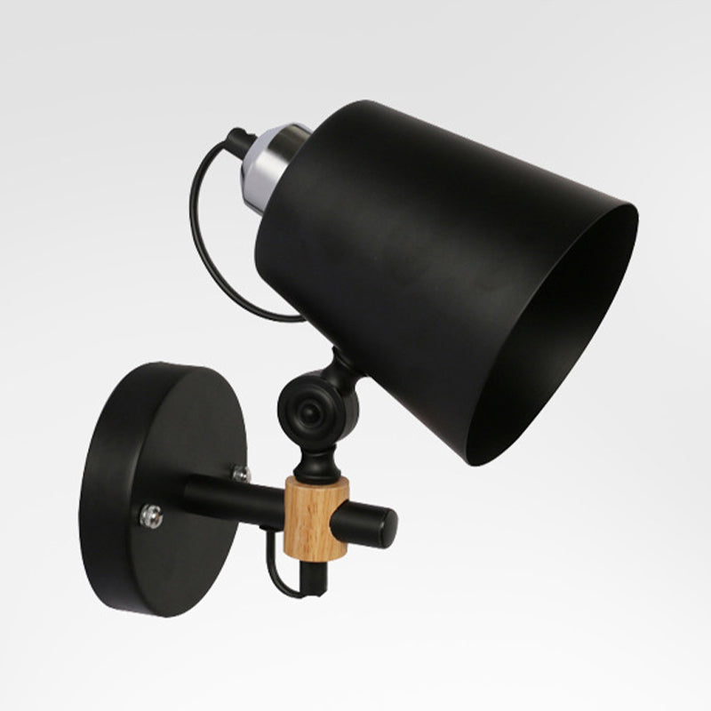 Industrial Style Empire Shape Wall Light Metal 1 Light Sconces for Living Room