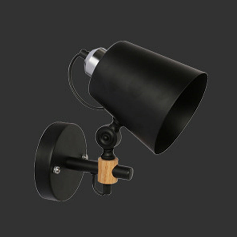 Industrial Style Empire Shape Wall Light Metal 1 Light Sconces for Living Room