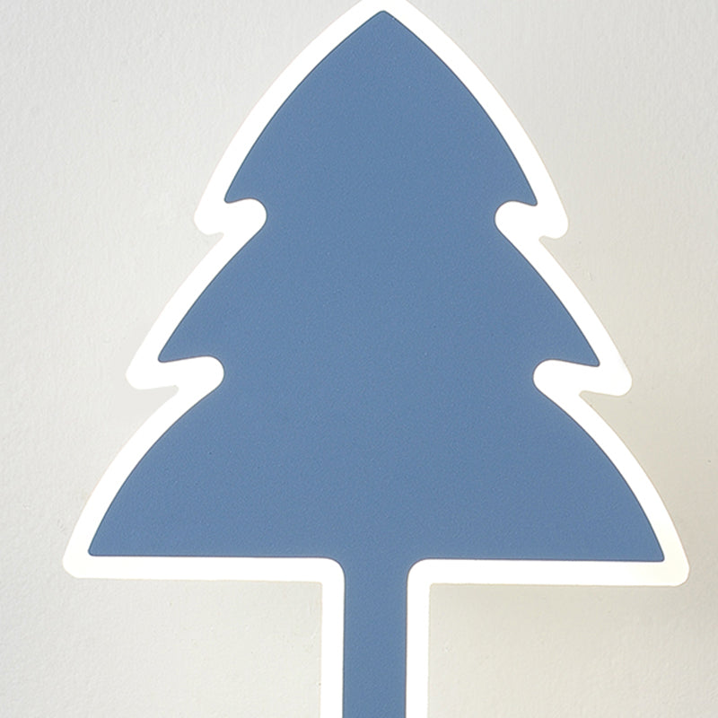 Cartoon Style Wall Light Colorful Metal Wall Lamp for Children's Room (Included Doll)