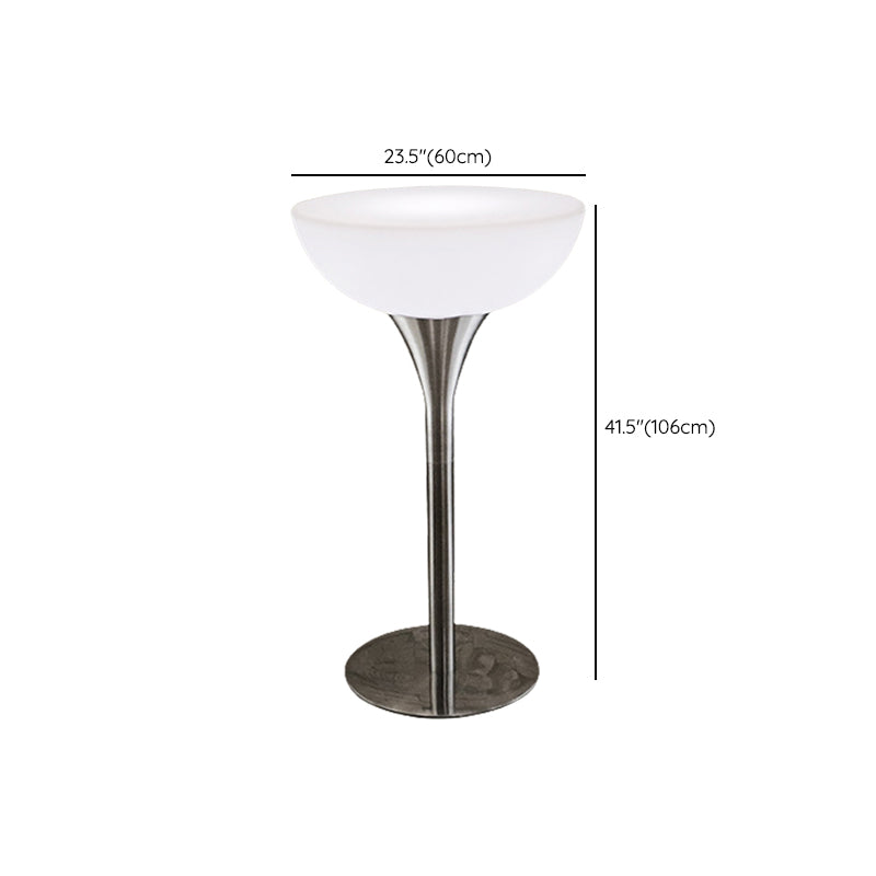 Polyethylene Round Table Industrial Style Commercial Outdoor Bar Table
