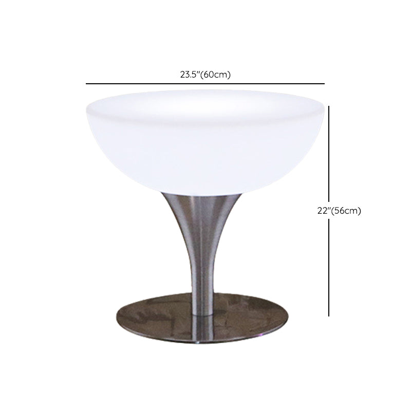 Polyethylene Round Table Industrial Style Commercial Outdoor Bar Table