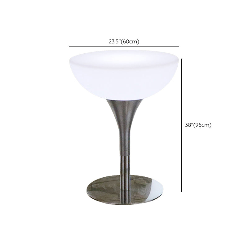 Polyethylene Round Table Industrial Style Commercial Outdoor Bar Table