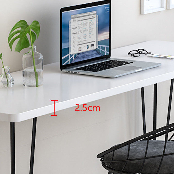 Rectangle Artificial Wood Dining Table Counter Height Table with 4 Legs