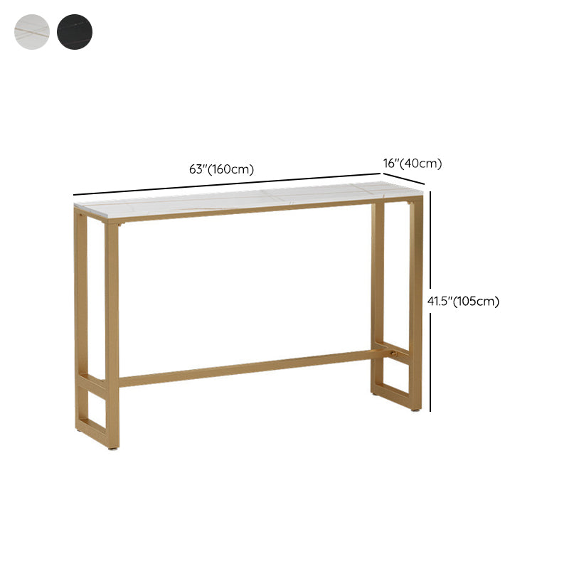 Sintered Stone Bar Table Modern Dining Table for Kitchen Living Room Coffee Room