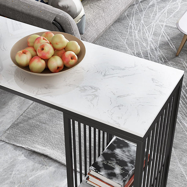 Contemporary Bar Table Bar Height Rectangle Pub Table for Breakroom