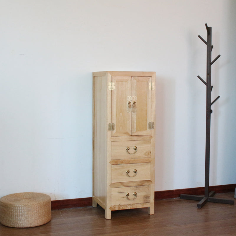 Traditional Solid Wood Storage Chest Bedroom Chest with Drawers