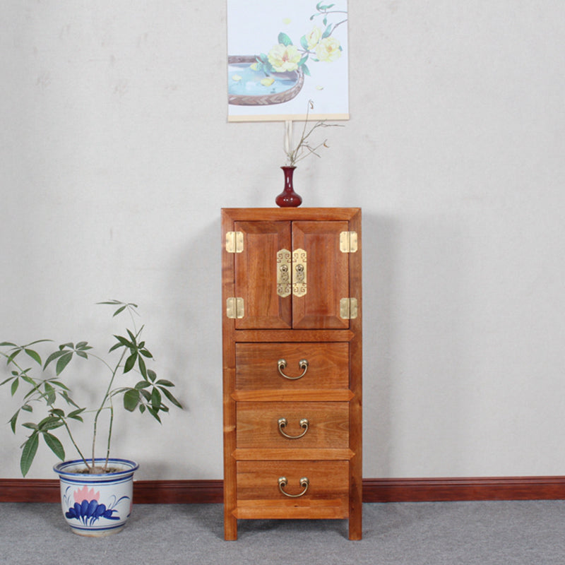 Traditional Solid Wood Storage Chest Bedroom Chest with Drawers