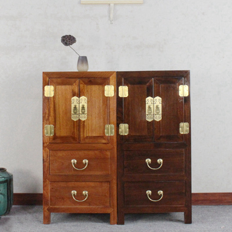 Traditional Solid Wood Storage Chest Bedroom Chest with Drawers