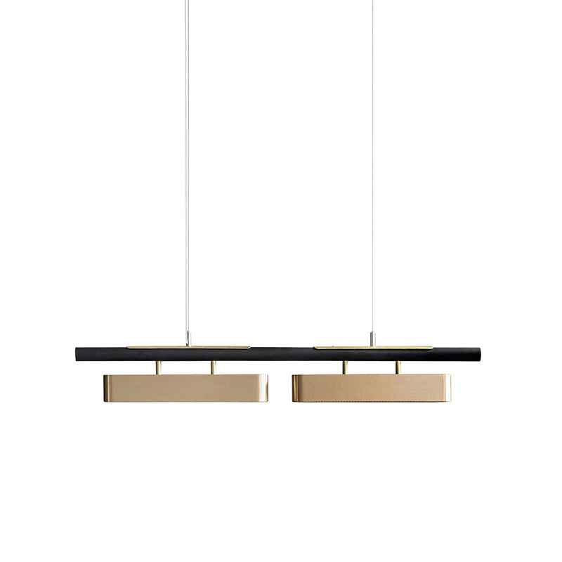 Modern Kitchen Pendant Lights Stainless Steel Island Light in Black and Gold