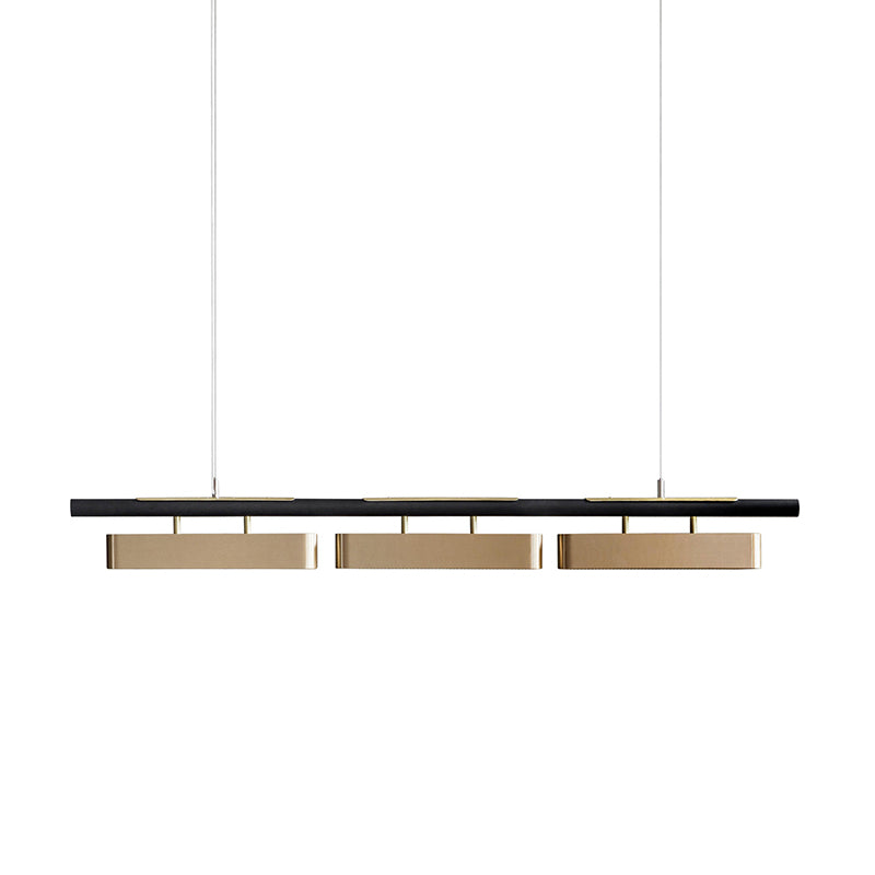 Modern Kitchen Pendant Lights Stainless Steel Island Light in Black and Gold