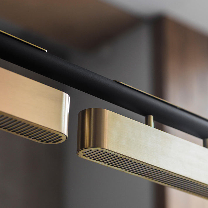 Modern Kitchen Pendant Lights Stainless Steel Island Light in Black and Gold