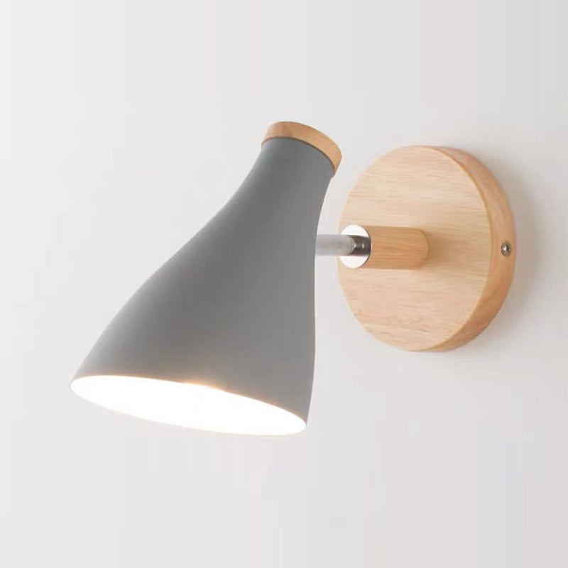 Metal Geometric Shape Wall Sconce Modern Style 1-Light Wall Light Fixture