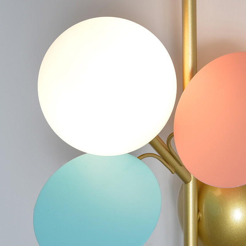 Metal Unique Shape Wall Sconce Modern Style Multi Lights Wall Light Fixture