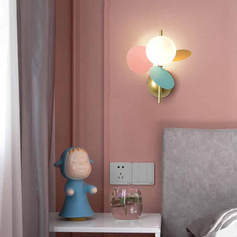Metal Unique Shape Wall Sconce Modern Style Multi Lights Wall Light Fixture