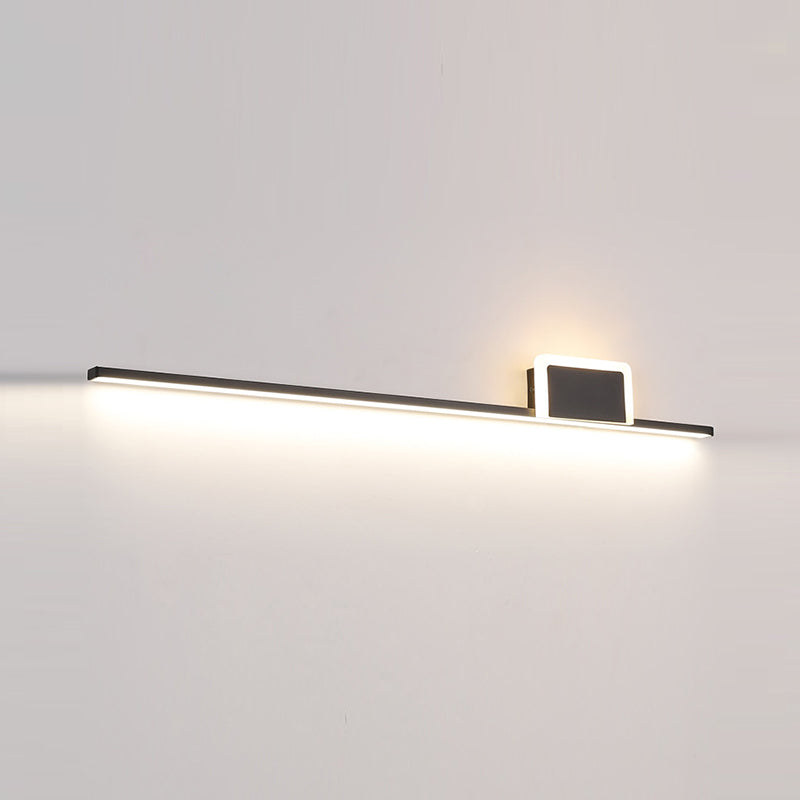 Minimal Linear Wall Mount Lamp Metal 2 Lights Wall Light Sconces