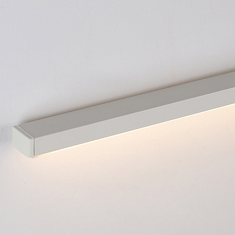Minimal Linear Wall Mount Lamp Metal 2 Lights Wall Light Sconces