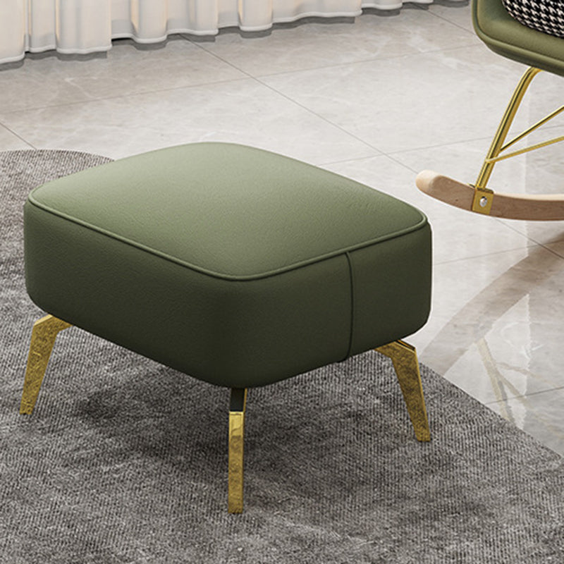 Modern Style Rocker Chair Metal Frame Spindle Rocker Chair with Cushion