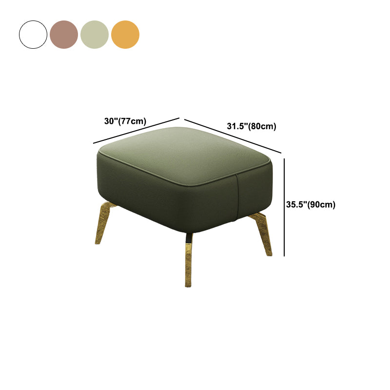 Modern Style Rocker Chair Metal Frame Spindle Rocker Chair with Cushion