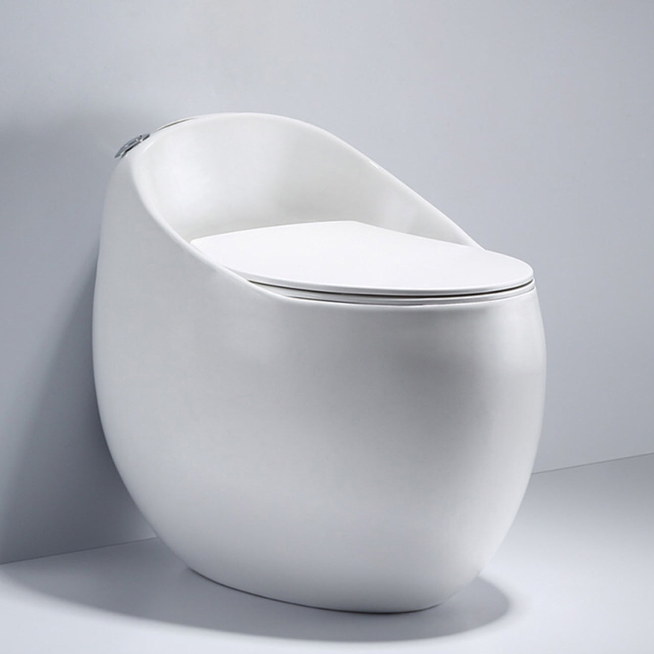 Modern UF Siphon Jet Toilet Bowl Floor Mount Flush Toilet with Toilet Seat