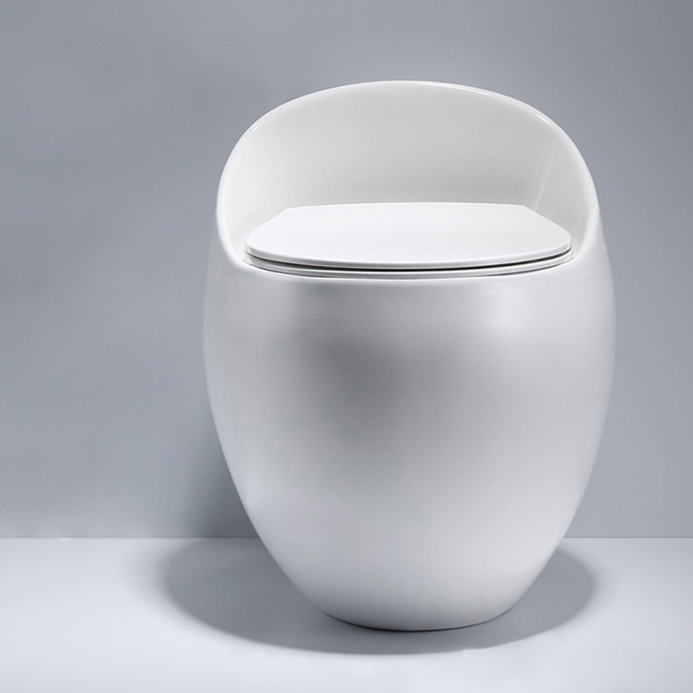Modern UF Siphon Jet Toilet Bowl Floor Mount Flush Toilet with Toilet Seat