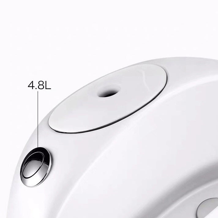 Modern UF Siphon Jet Toilet Bowl Floor Mount Flush Toilet with Toilet Seat