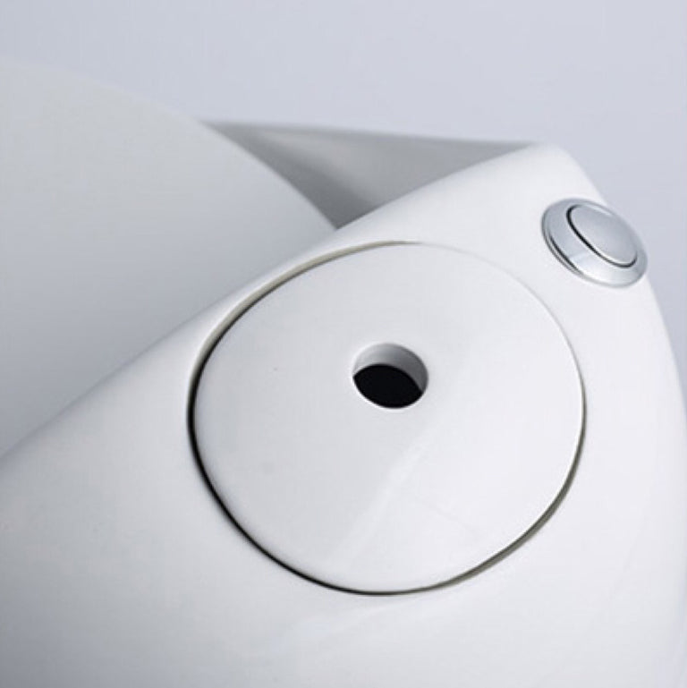 Modern UF Siphon Jet Toilet Bowl Floor Mount Flush Toilet with Toilet Seat