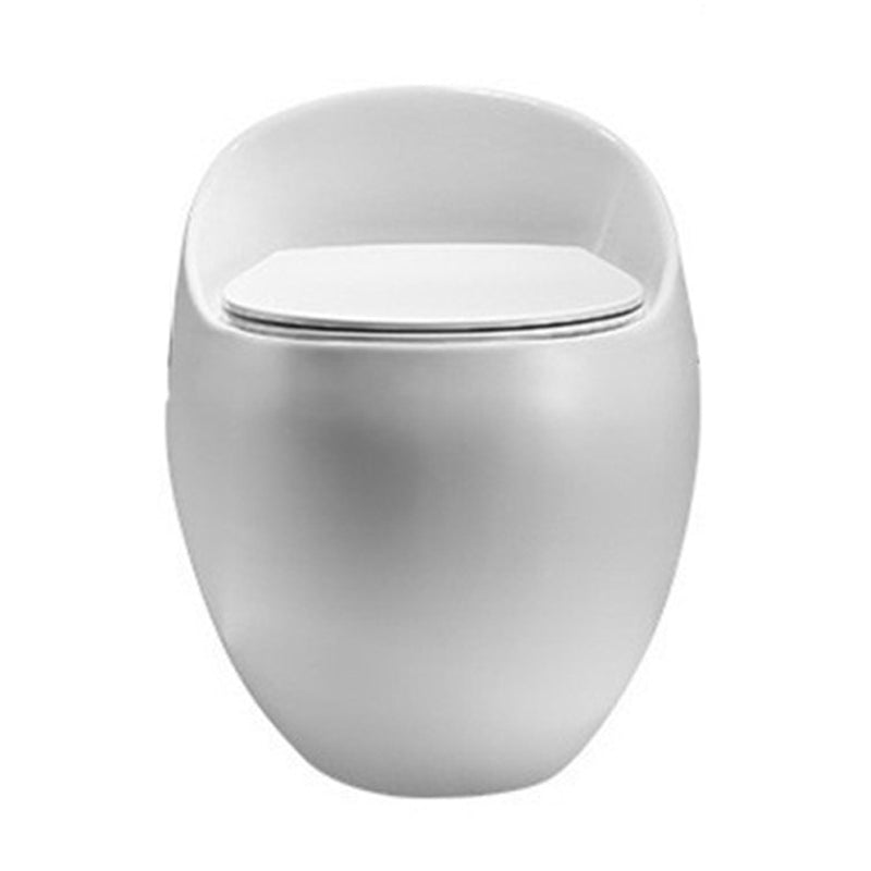Modern UF Siphon Jet Toilet Bowl Floor Mount Flush Toilet with Toilet Seat