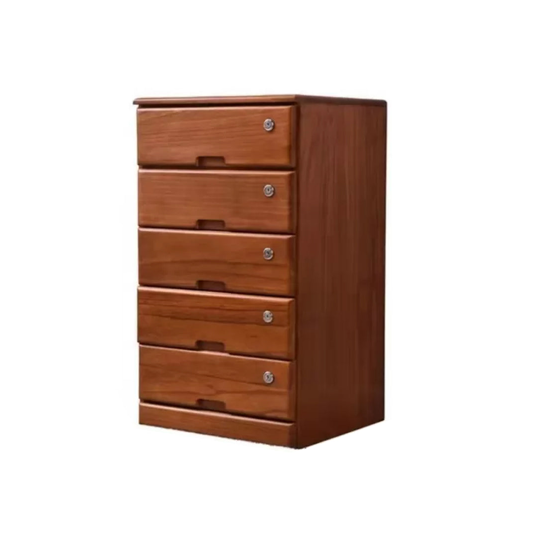 Contemporary Lingerie Chest Wood Bedroom Dresser with Drawers