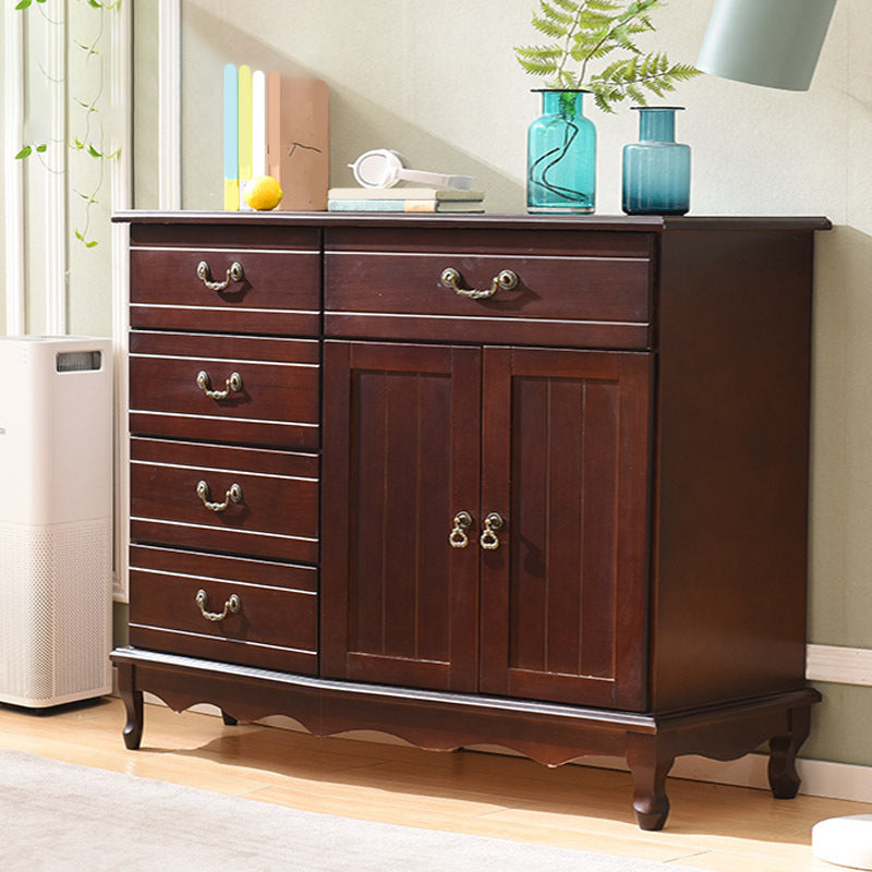 Traditional Bedroom 16" Wide Chest Wooden Storage Chest with Drawers