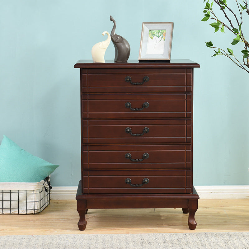 Traditional Bedroom 16" Wide Chest Wooden Storage Chest with Drawers