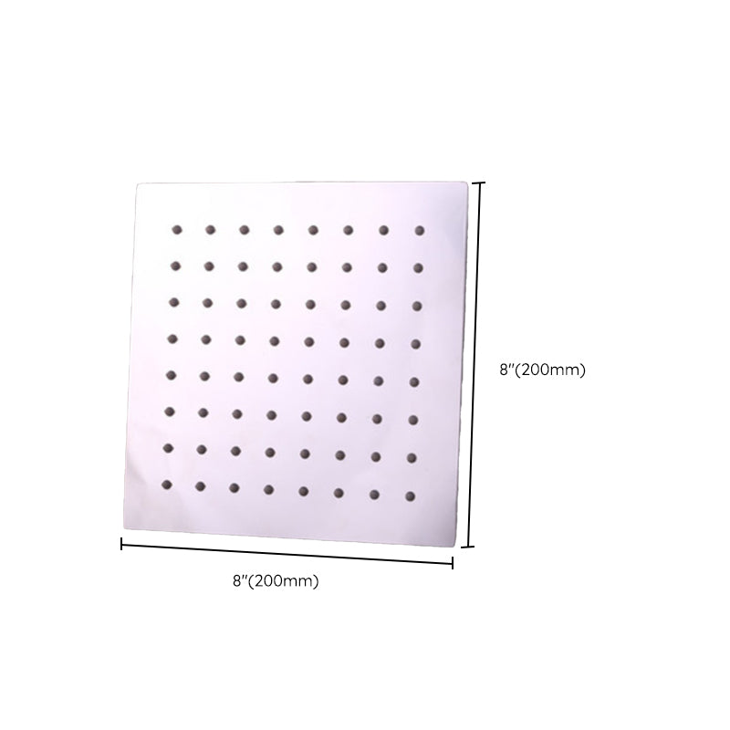 Metal Fixed Shower Head Modern Bathroom Ceiling Mounted Shower Head