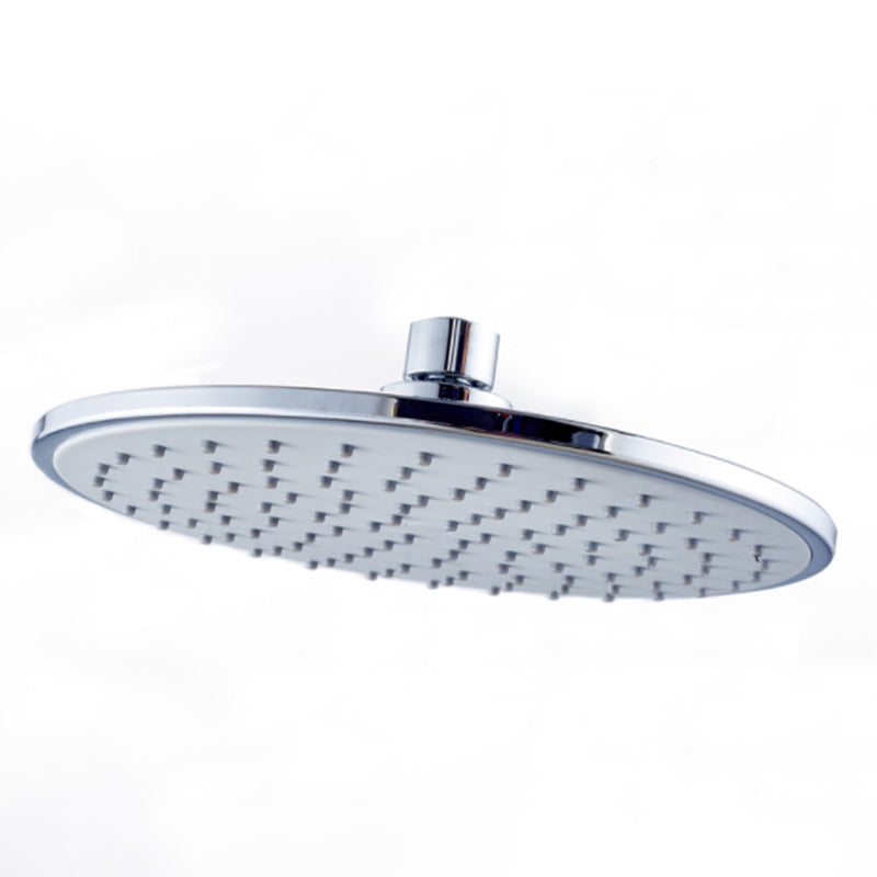 Wall Mounted Fixed Shower Head Modern Style Metal Shower Head