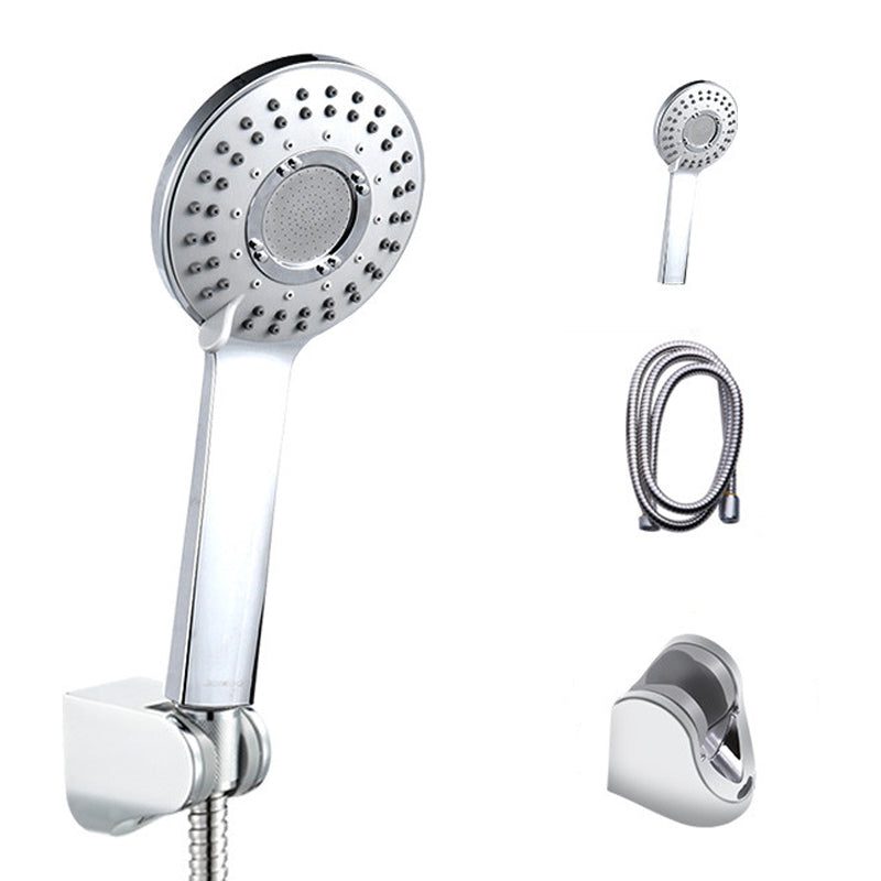 Modern Style Round Handheld Shower Bathroom Metal Wall Mounted Hand Shower