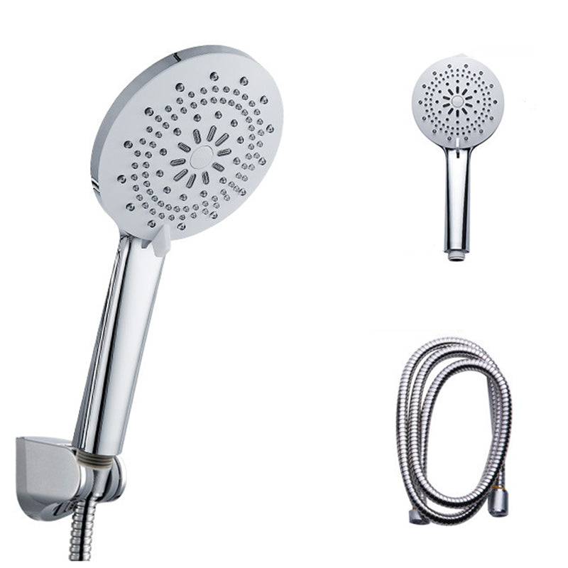 Modern Style Round Handheld Shower Bathroom Metal Wall Mounted Hand Shower