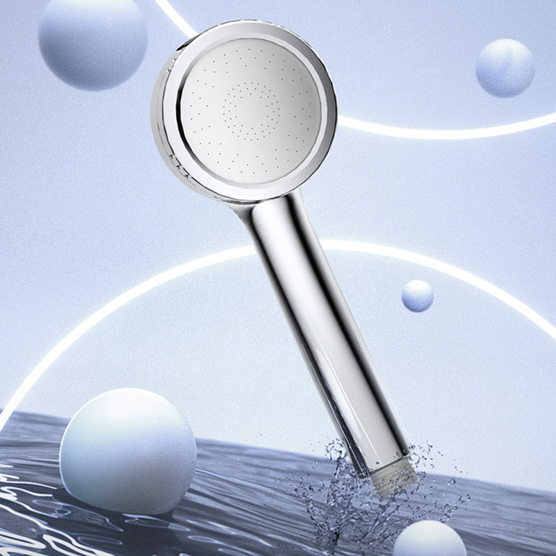 Modern Style Round Handheld Shower Bathroom Metal Wall Mounted Hand Shower