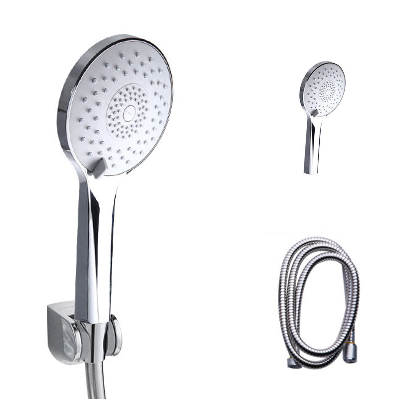 Modern Style Round Handheld Shower Bathroom Metal Wall Mounted Hand Shower