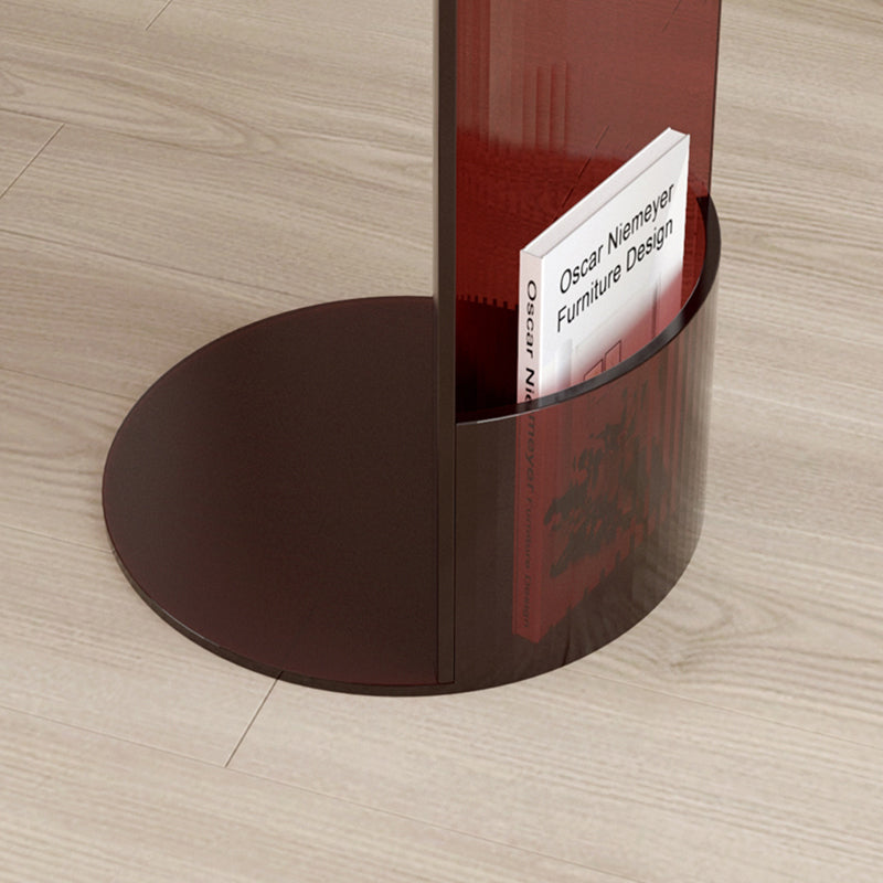 Modern C End Side Table Acrylic Corner Table for Living Room